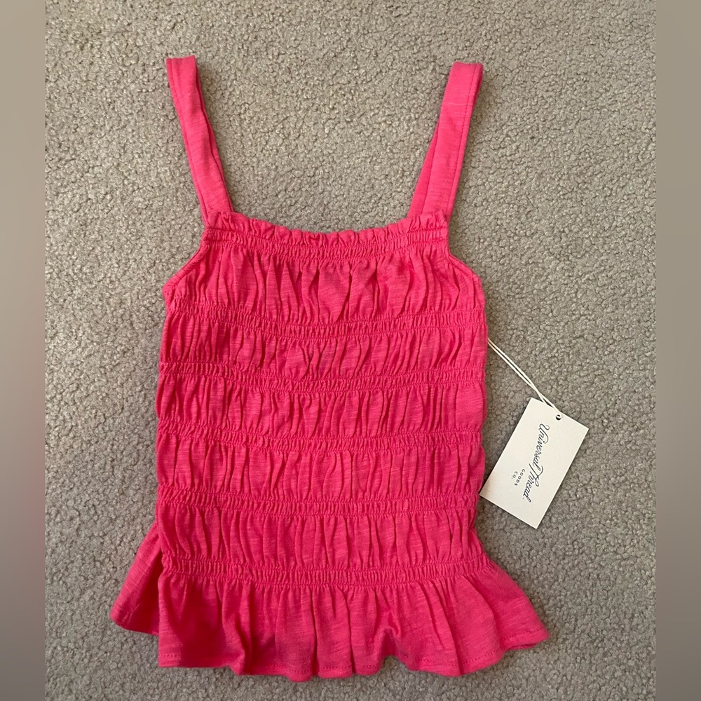 NWT preppy pink tank top